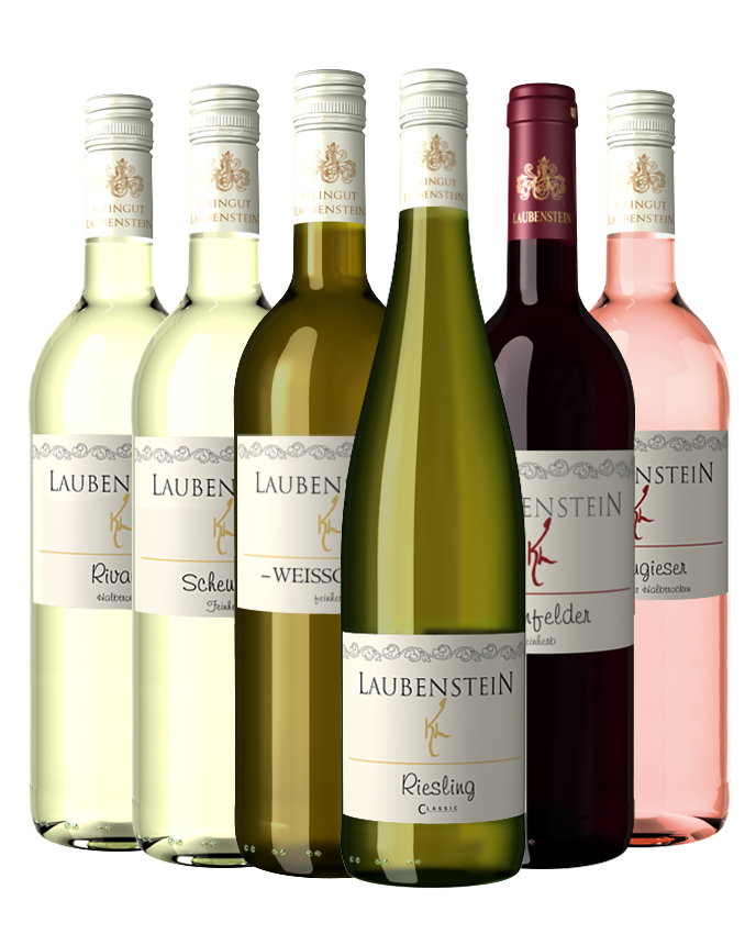 Sortiment 2  6 Fl. halbtrockene Weine