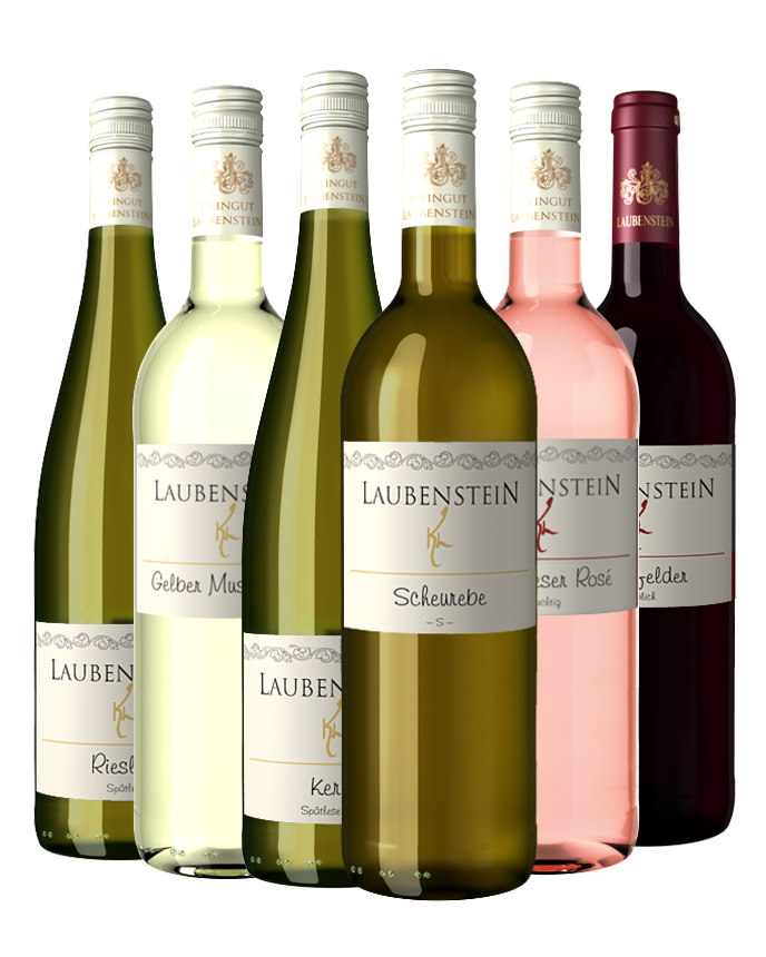 Sortiment 3  6 Fl. liebliche  Weine